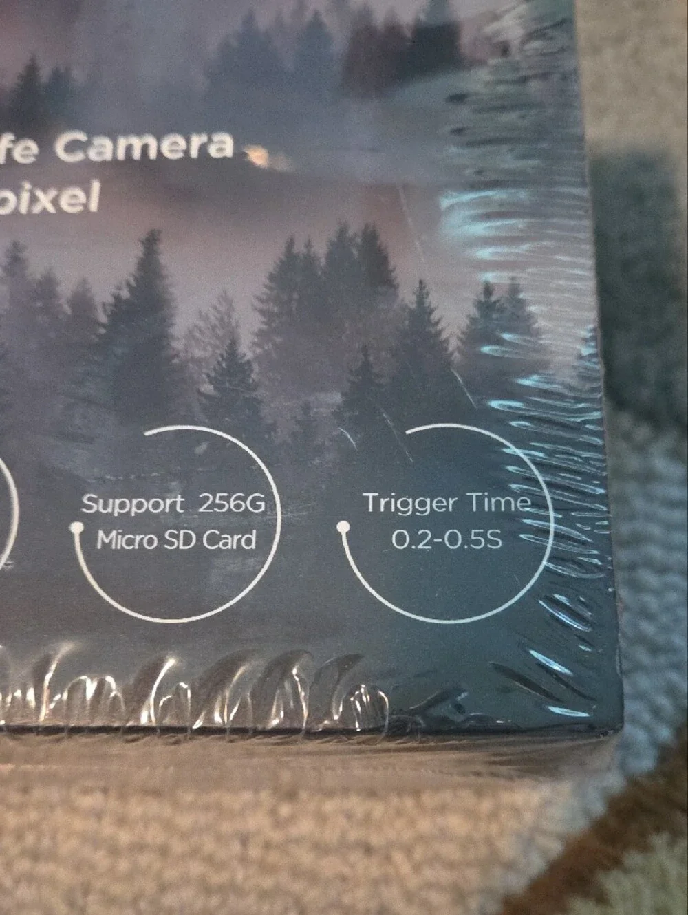 Digital Wildlife Camera 20MP CMOS Sensor - Black